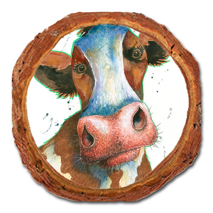 Coaster: Live Edge - Bartholet's Got Milk (Pack of 5)