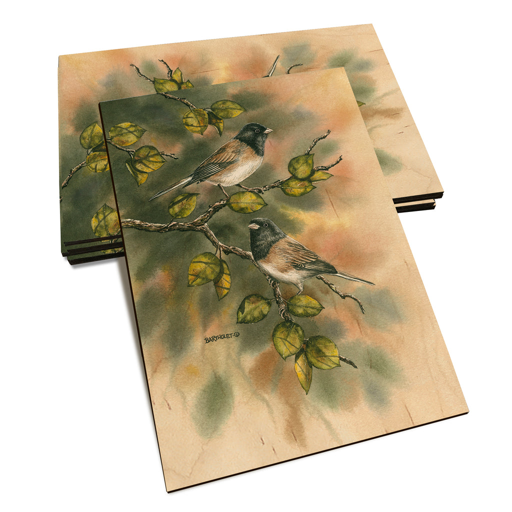 Bartholet's Juncos  - Classic Edge Classic Edge Postcard (5pk // $2.80ea)