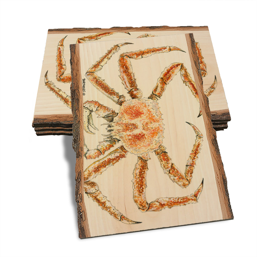 Bartholet's King Crab - Live Edge Live Edge Postcard (5pk // $2.80ea)