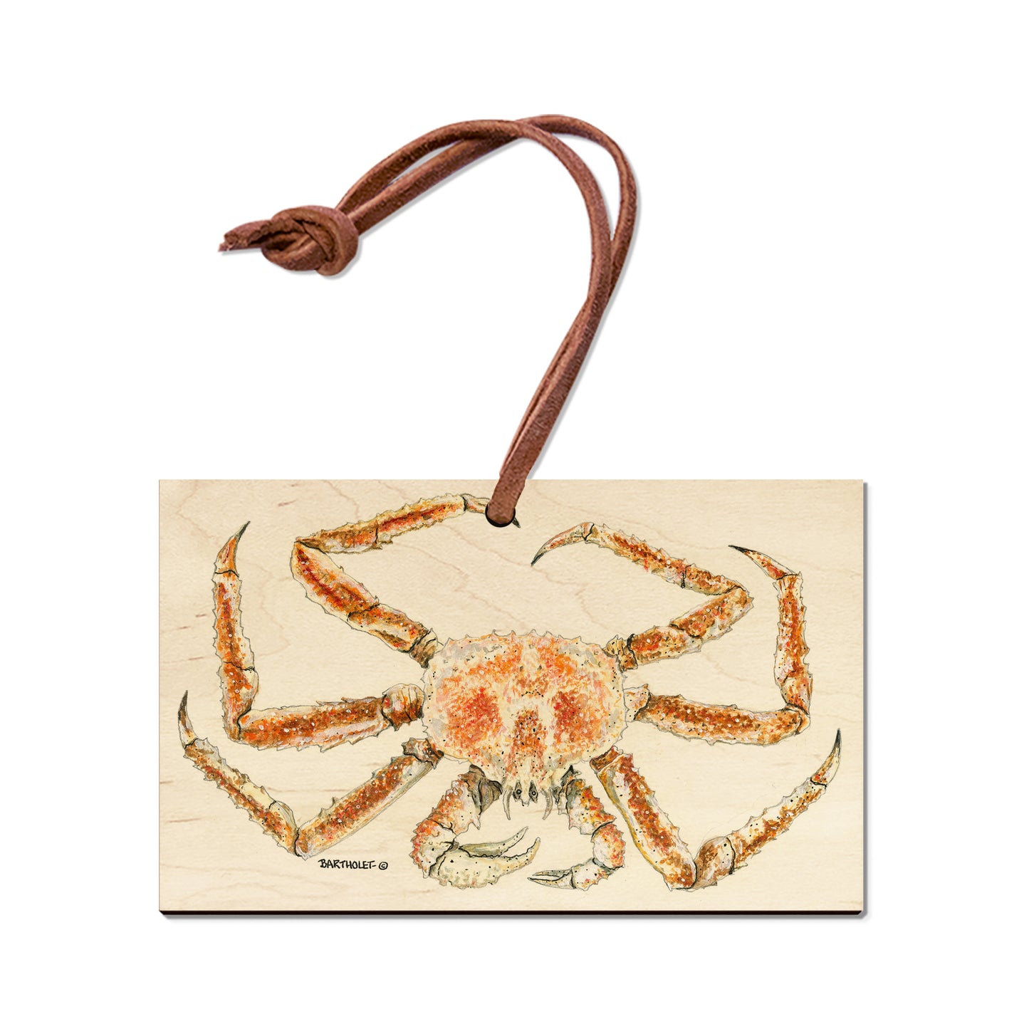 Bartholet's King Crab - Magnet Classic Edge Ornament (5pk // $2.80ea)