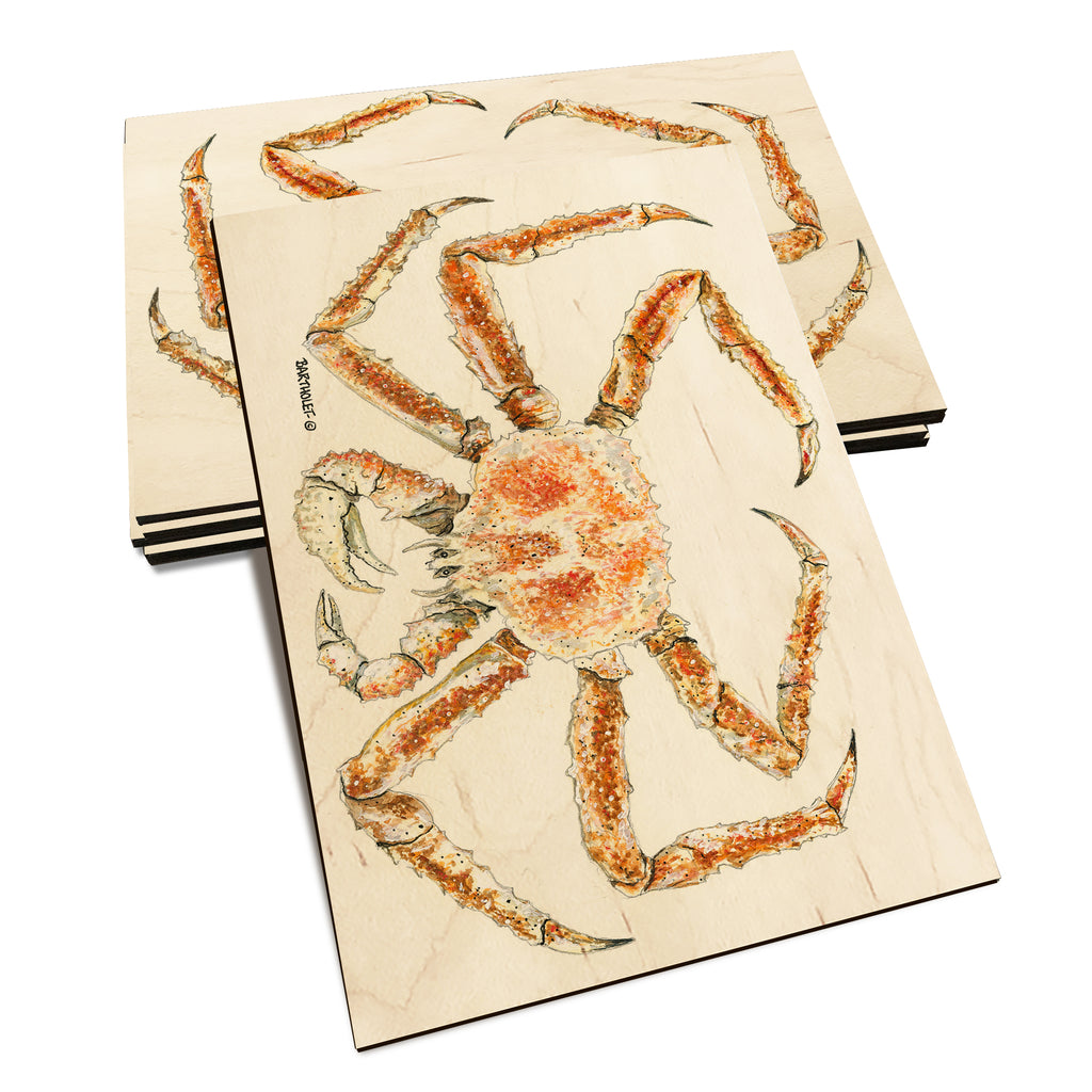 Bartholet's King Crab - Classic Edge Classic Edge Postcard (5pk // $2.80ea)