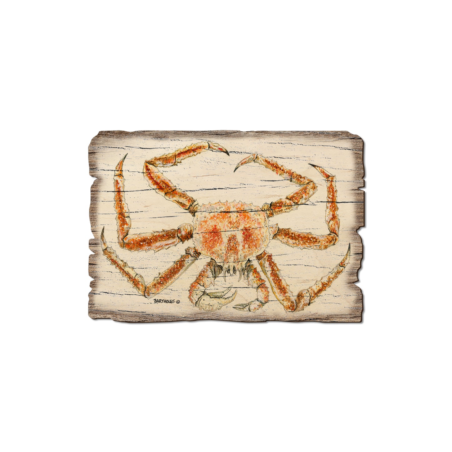 Bartholet's King Crab - Weathered Edge Magnet Weathered Edge Magnet (5pk // $2.80ea)