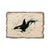 Bartholet's Killer Whale - Weathered Edge Magnet Weathered Edge Postcard (5pk // $2.80ea)
