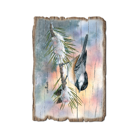 Greeting Card: Weathered Edge - Bartholet's Little Flitter