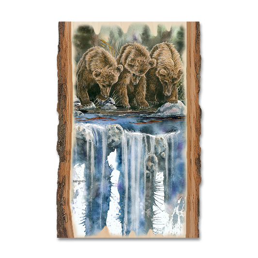 Greeting Card: Live Edge - Bartholet's Looks Like Fish