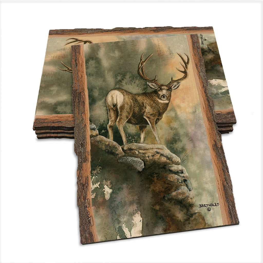 Bartholet's Last Light Muley  - Live Edge Live Edge Postcard (5pk // $2.80ea)