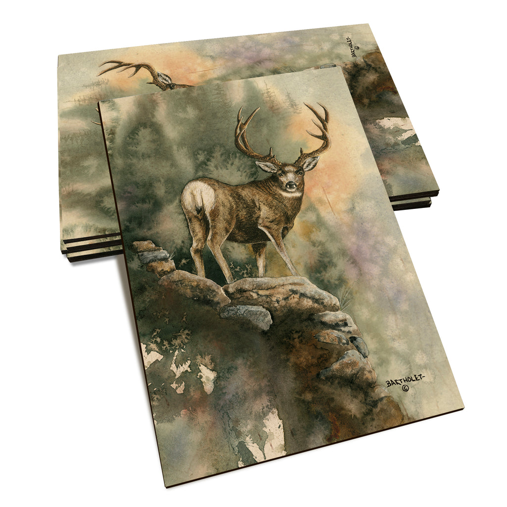 Bartholet's Last Light Muley  - Classic Edge Classic Edge Postcard (5pk // $2.80ea)
