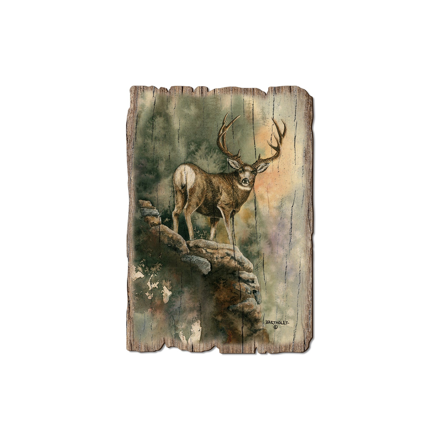 Bartholet's Last Light Muley - Rustic Edge Postcards & Magnets Rustic Edge Magnet (5pk // $2.80ea)
