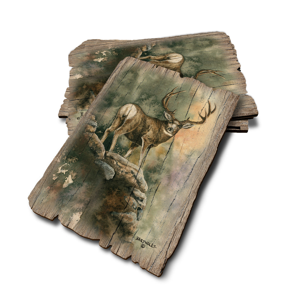 Bartholet's Last Light Muley - Weathered Edge Rustic Edge Postcard (5pk // $2.80ea)