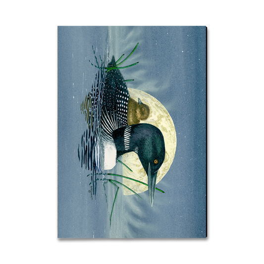 Magnet: Classic Edge - Bartholet's Loon Moon