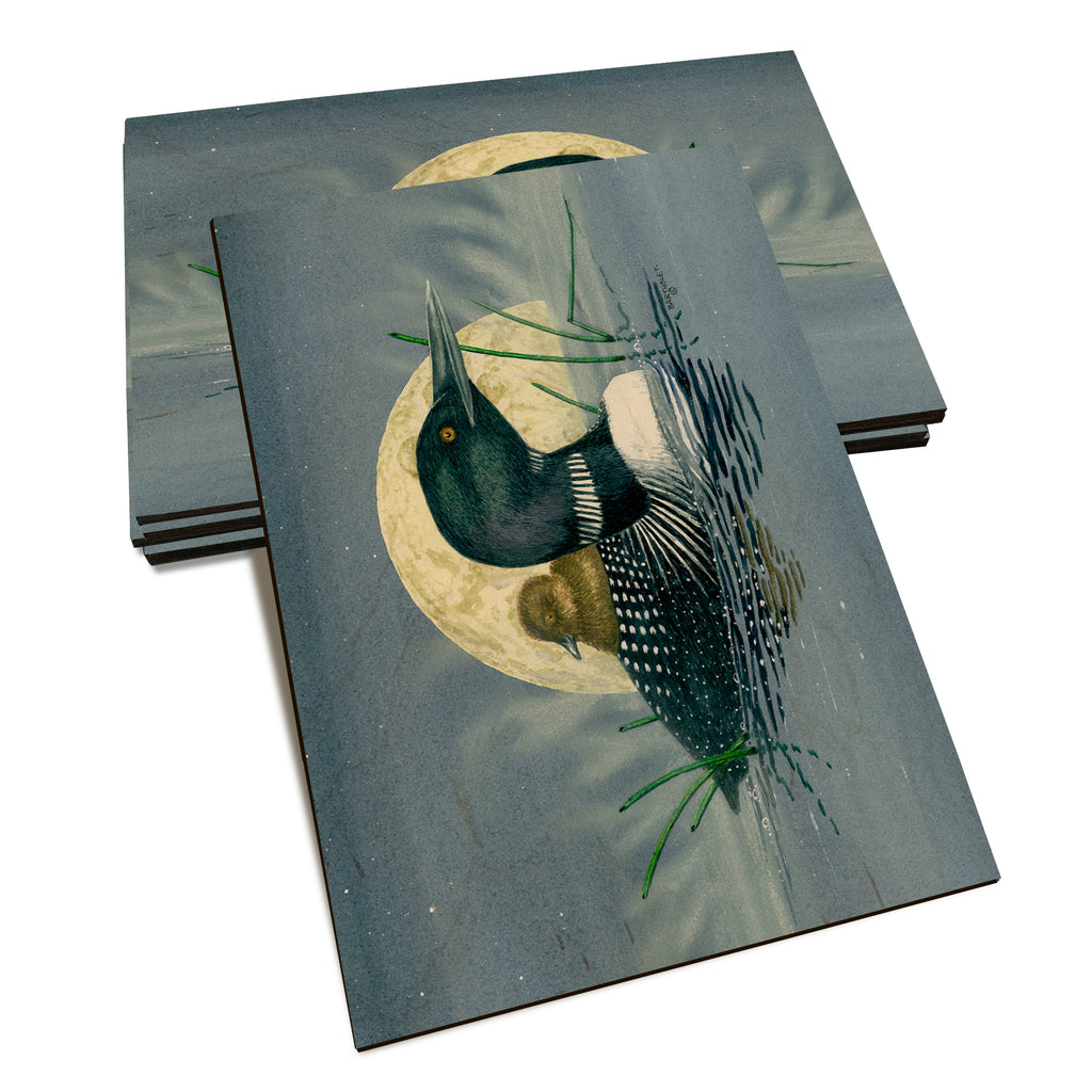 Bartholet's Loon Moon  - Classic Edge Classic Edge Postcard (5pk // $2.80ea)