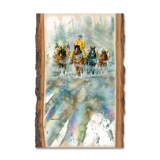 Greeting Card: Live Edge - Bartholet's Last Pack