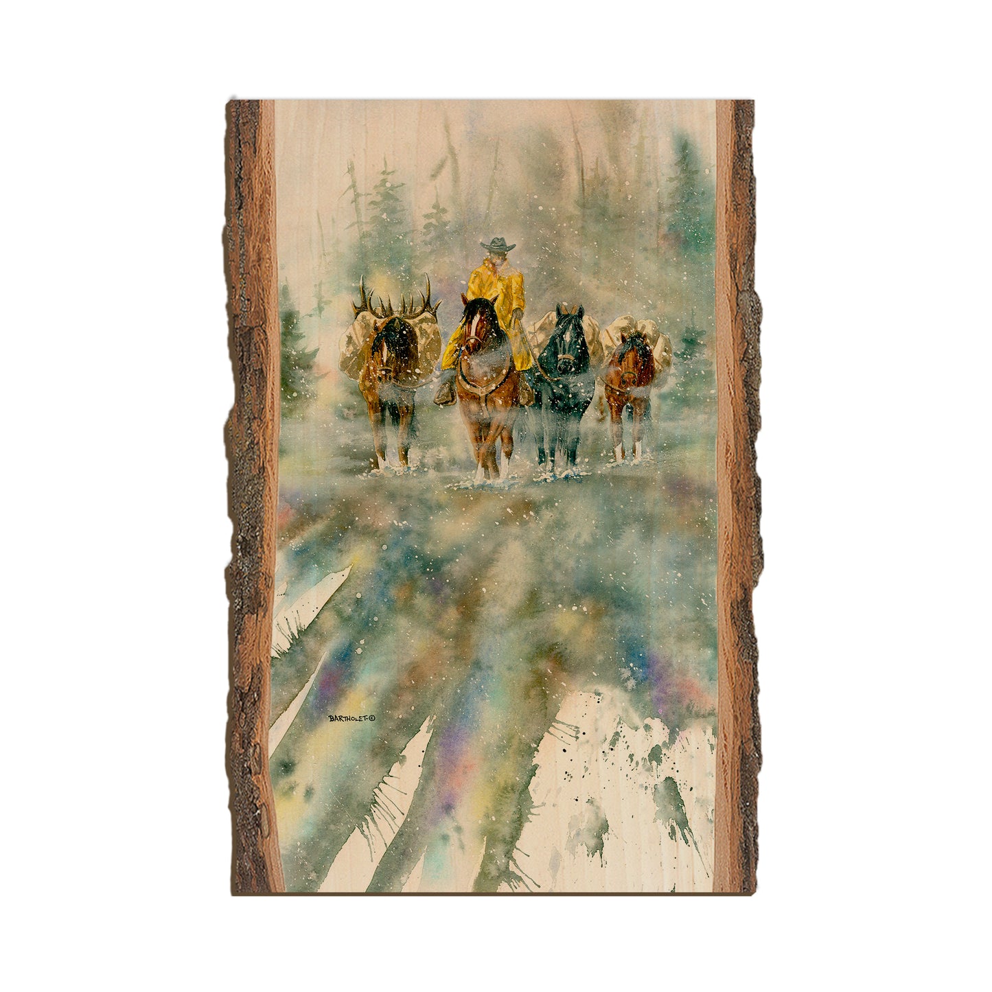 Bartholet's Last Pack  - Live Edge Live Edge Postcard (5pk // $2.80ea)