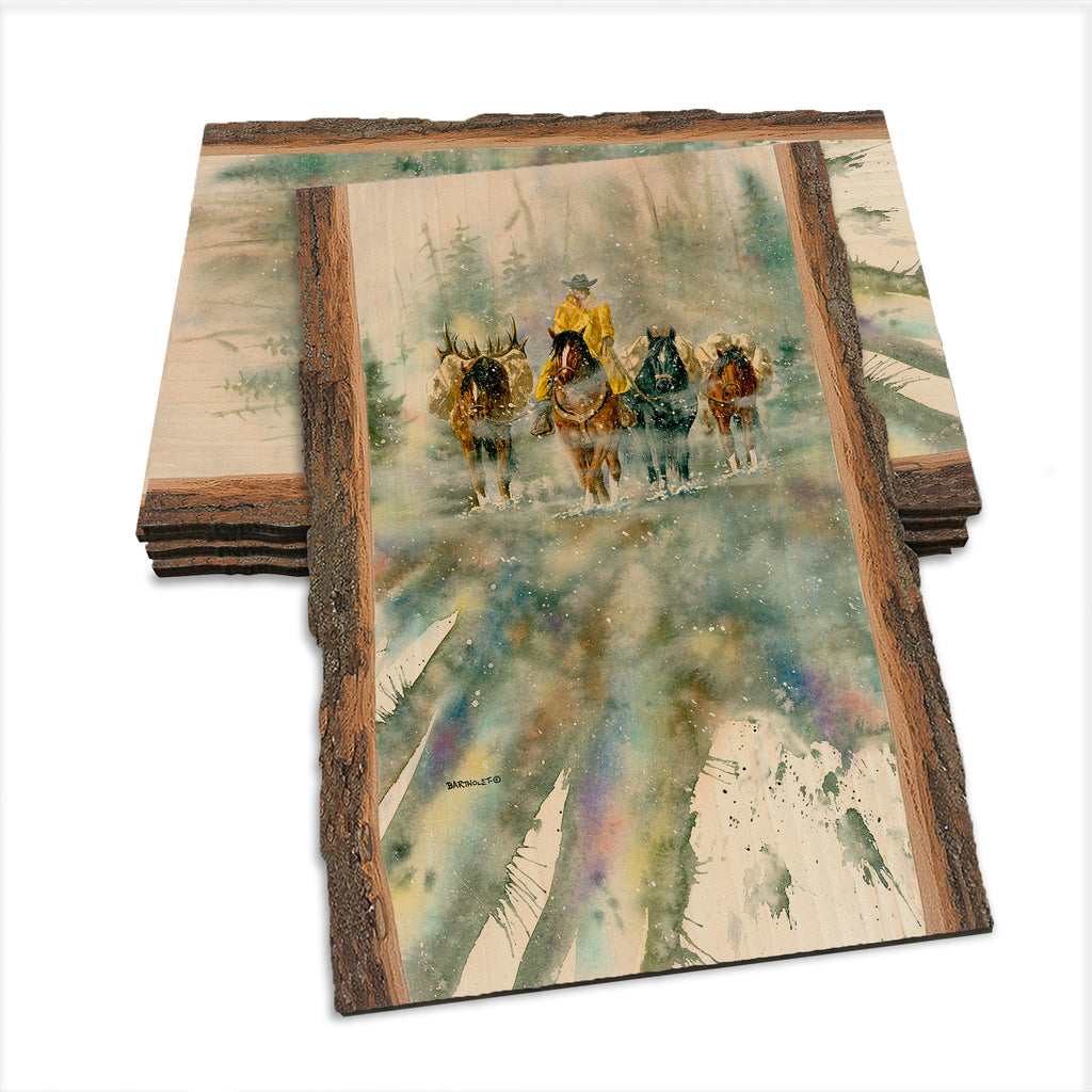 Bartholet's Last Pack  - Live Edge Live Edge Postcard (5pk // $2.80ea)