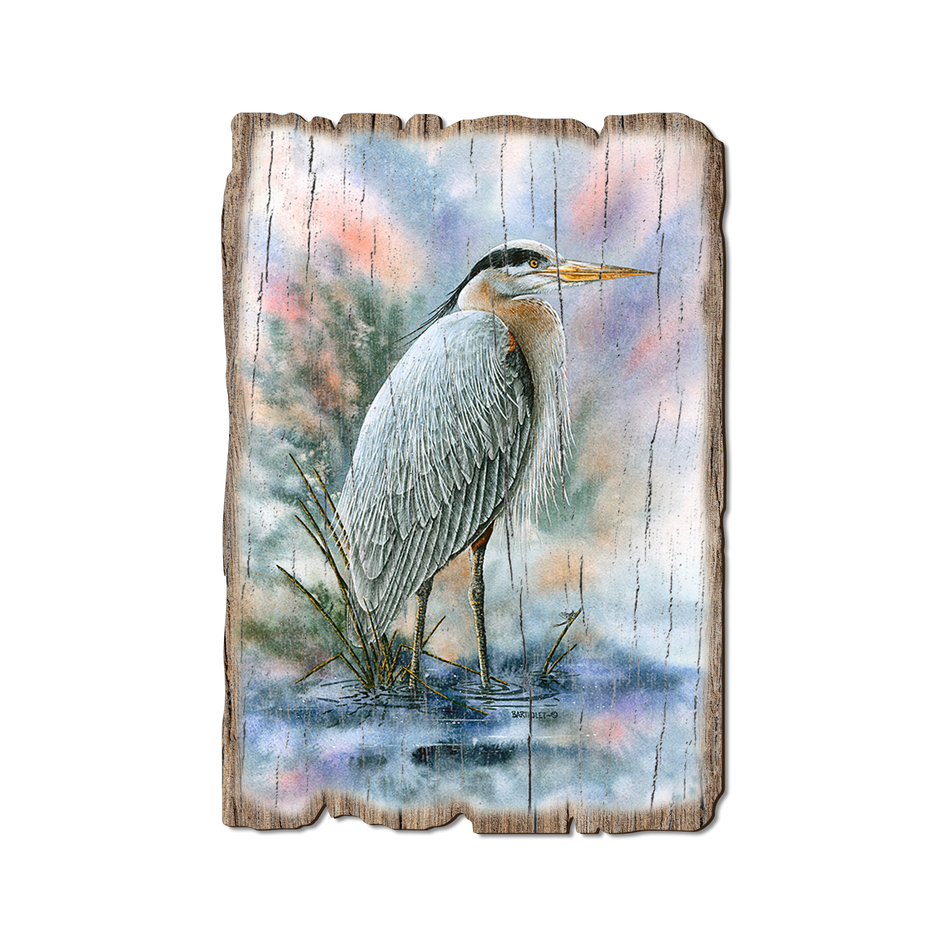Greeting Card: Weathered Edge - Bartholet's Marsh Master
