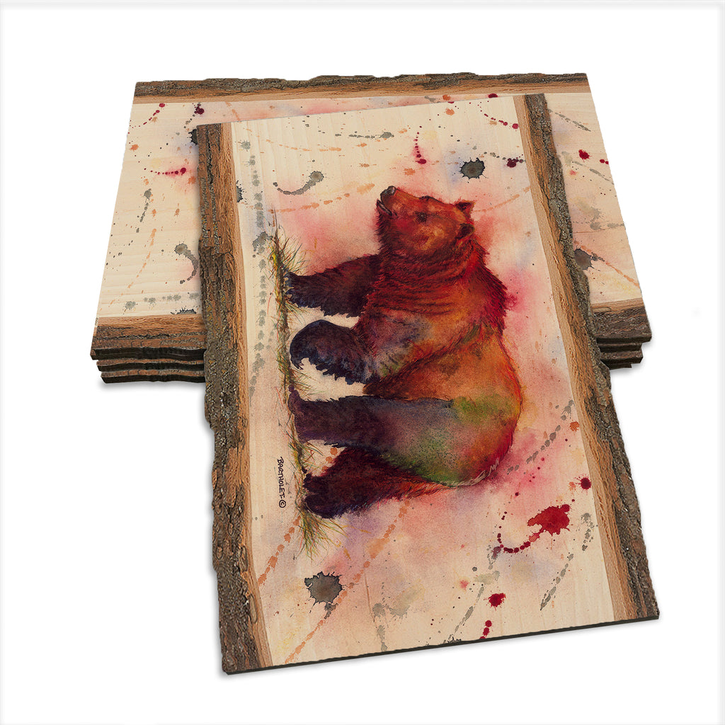 Bartholet's Mr. Grizzly  - Live Edge Live Edge Postcard (5pk // $2.80ea)