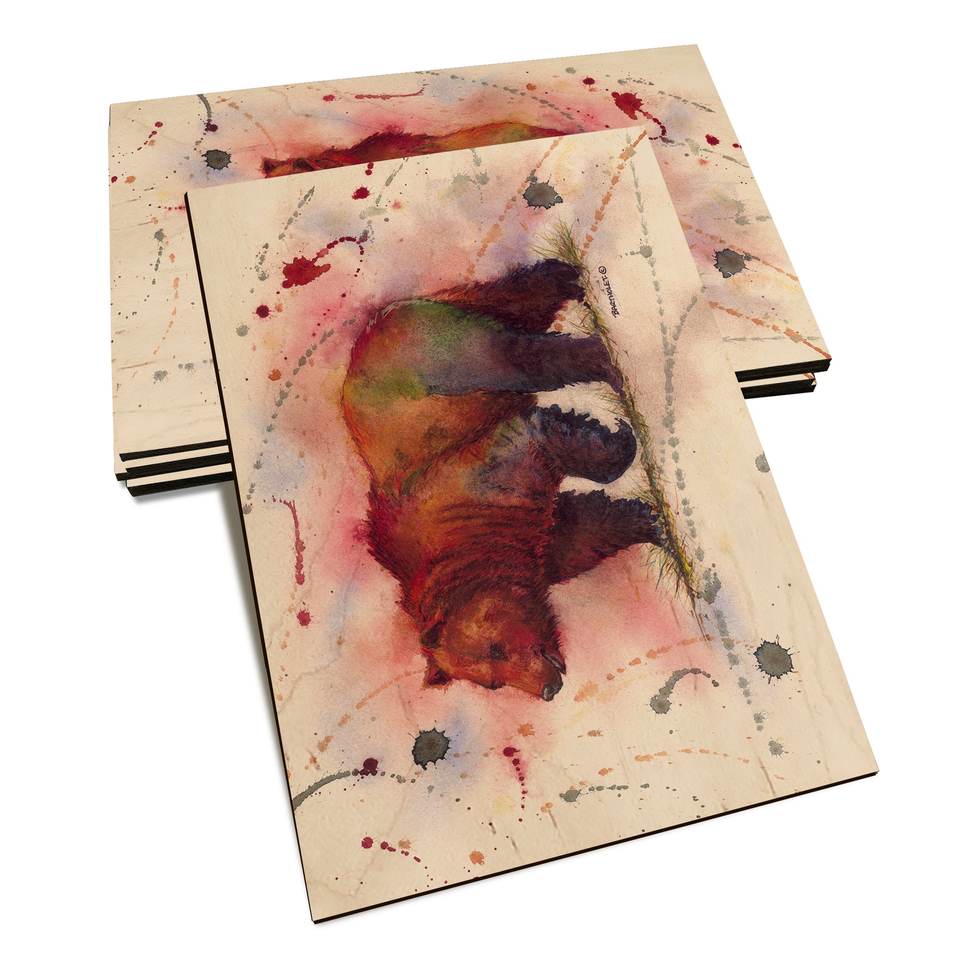 Bartholet's Mr. Grizzly  - Classic Edge Classic Edge Postcard (5pk // $2.80ea)