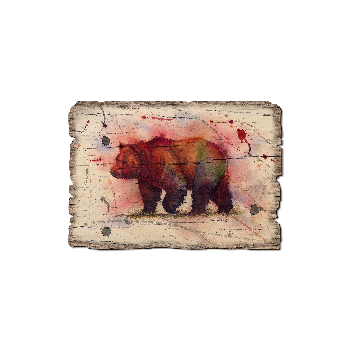 Bartholet's Mr Grizzly - Rustic Edge Postcards & Magnets Rustic Edge Magnet (5pk // $2.80ea)