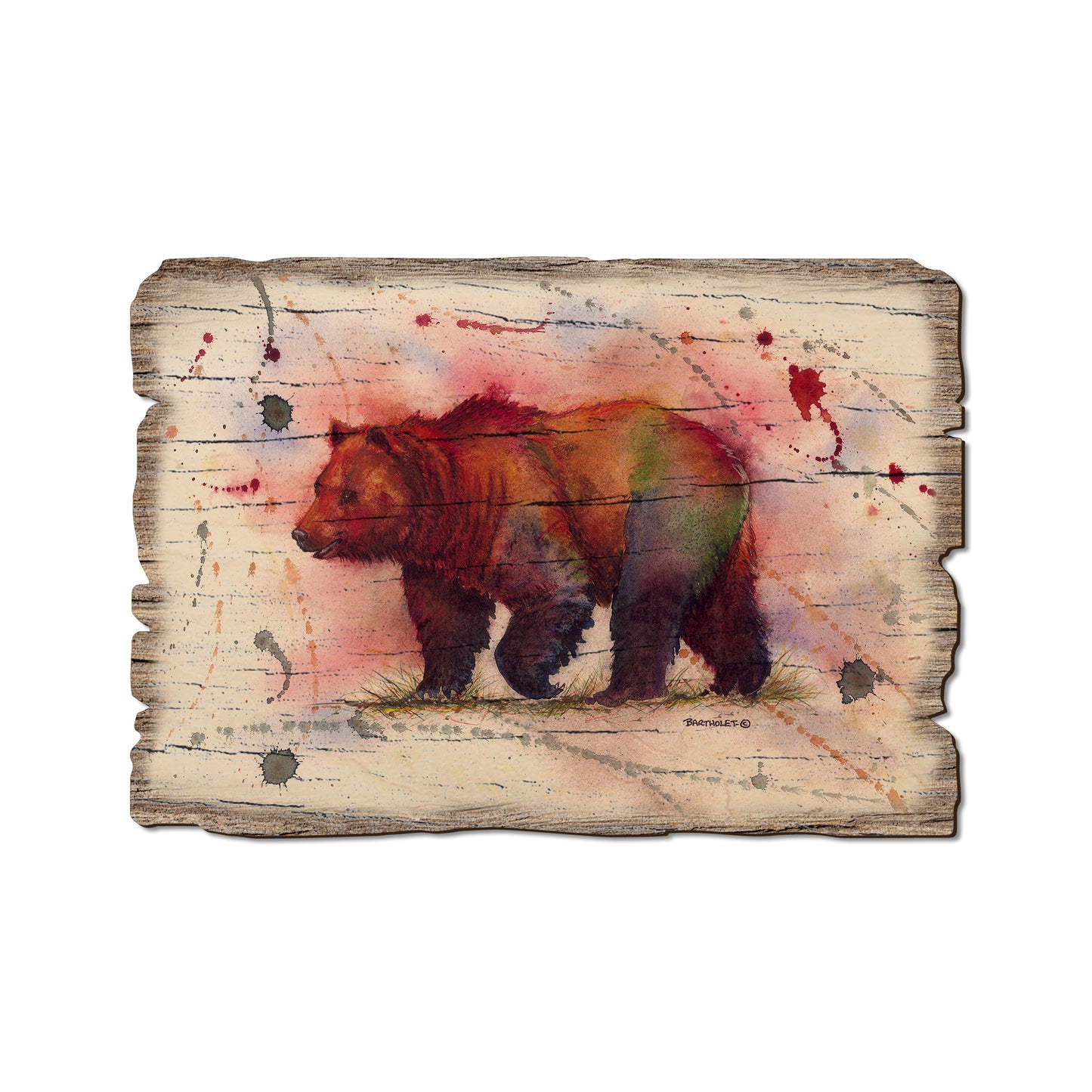 Bartholet's Mr Grizzly - Rustic Edge Postcards & Magnets Rustic Edge Postcard (5pk // $2.80ea)
