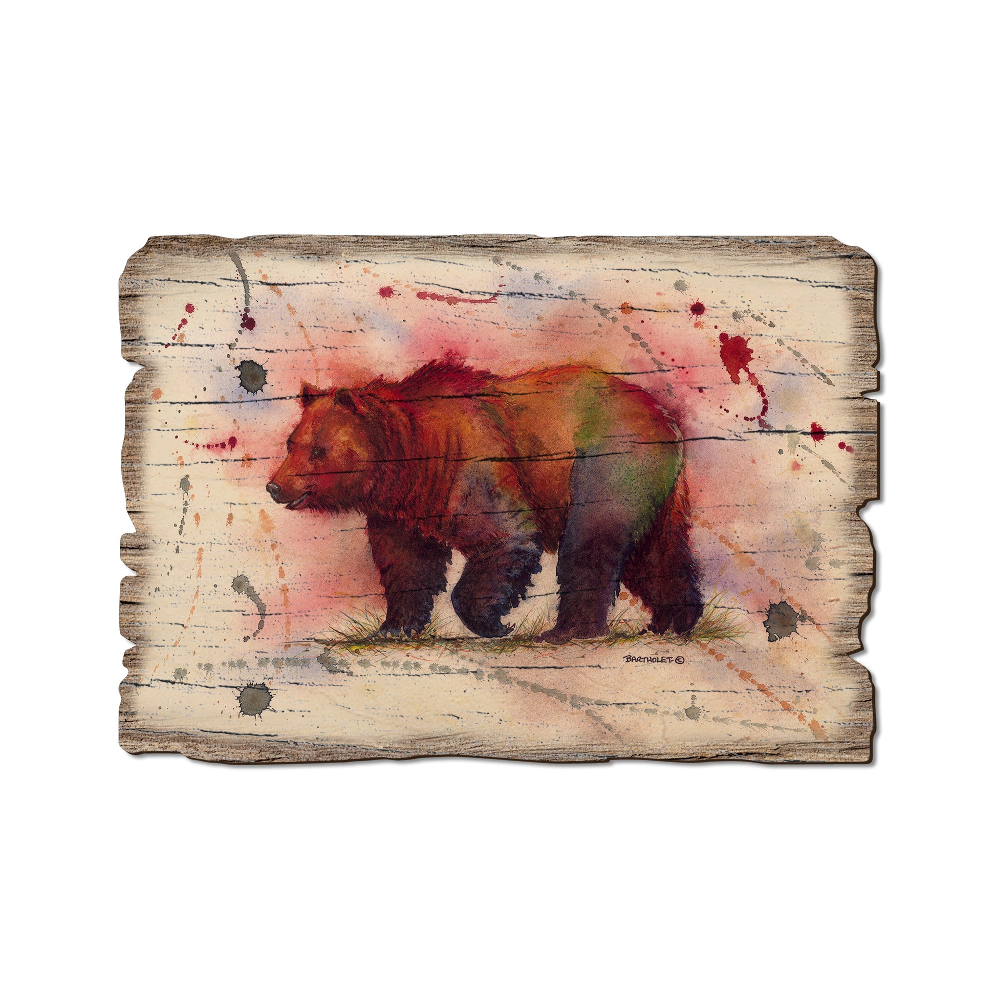 Bartholet's Mr Grizzly - Rustic Edge Postcards & Magnets Rustic Edge Postcard (5pk // $2.80ea)
