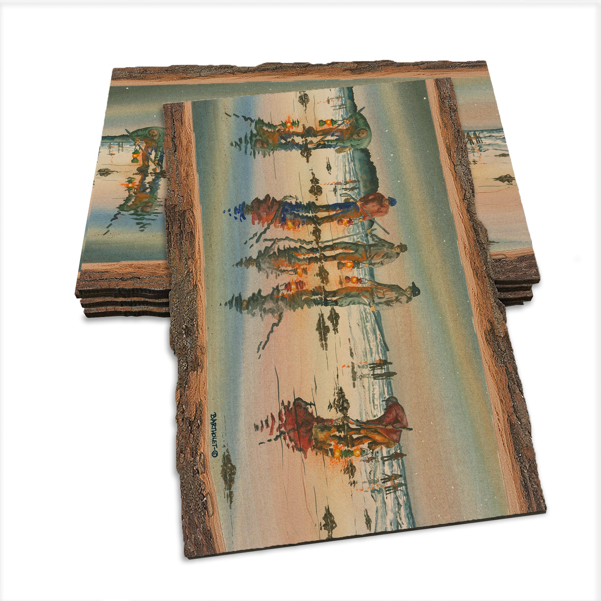 Bartholet's Night Dig  - Live Edge Live Edge Postcard (5pk // $2.80ea)