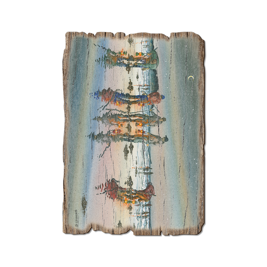 Greeting Card: Weathered Edge - Bartholet's Night Dig