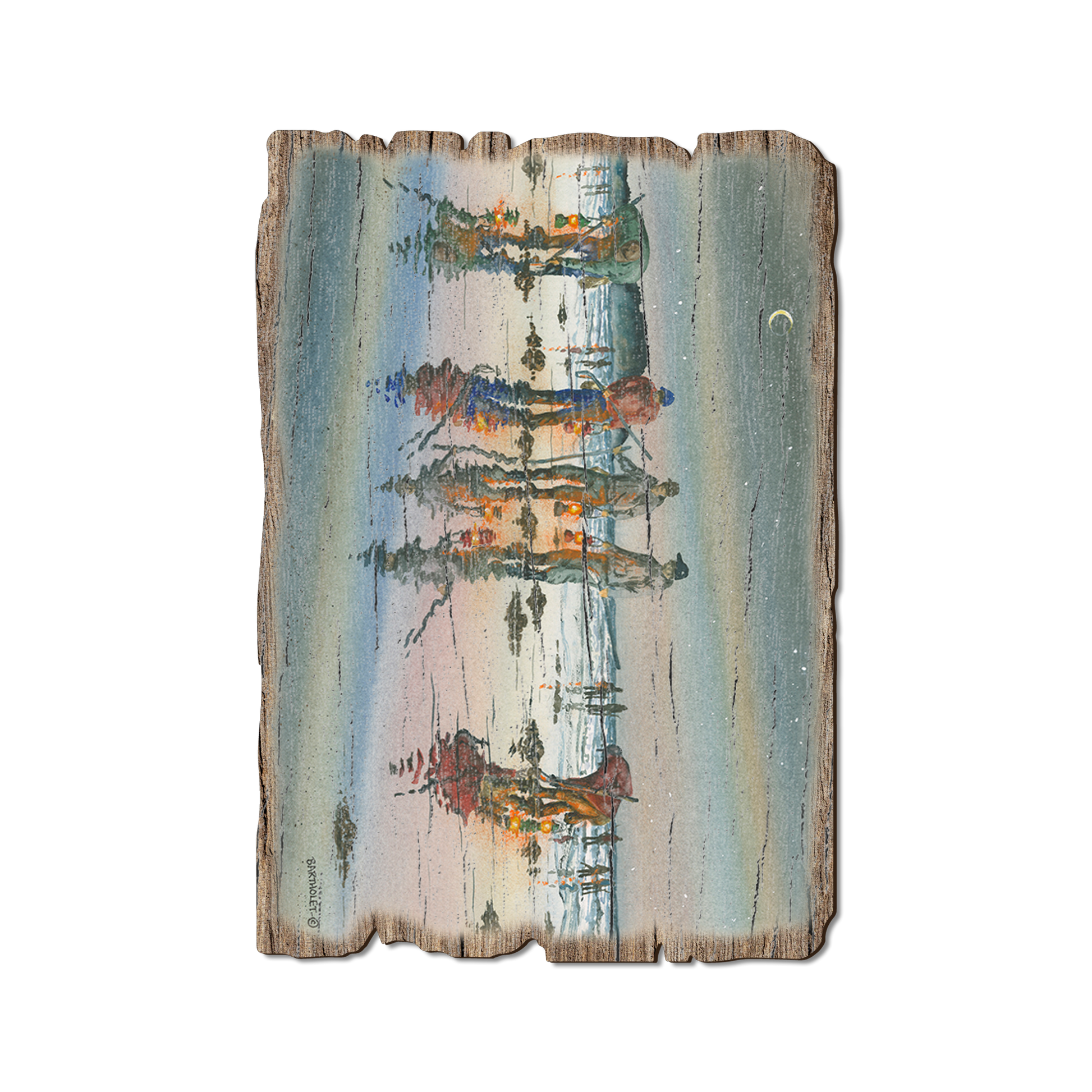 Ornament: Weathered Edge - Bartholet's Night Dig