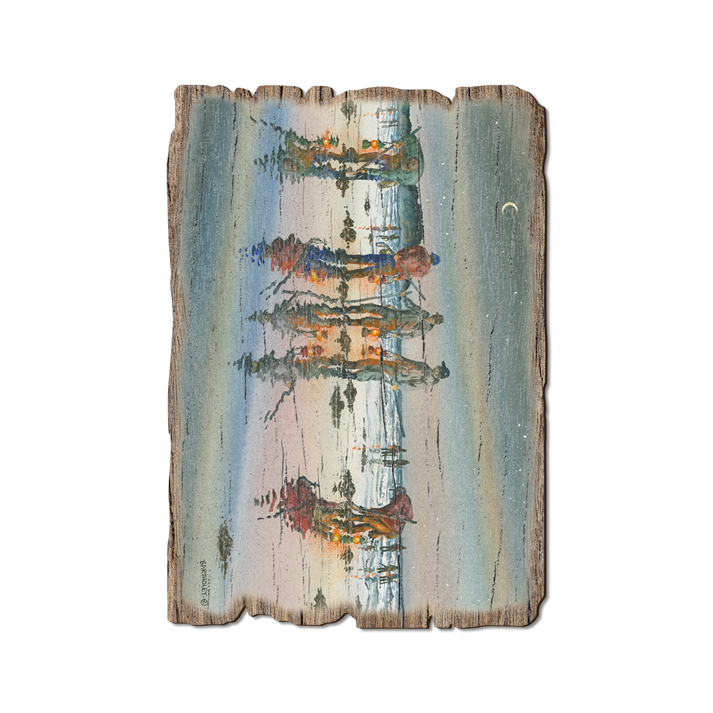 Postcard: Weathered Edge - Bartholet's Night Dig