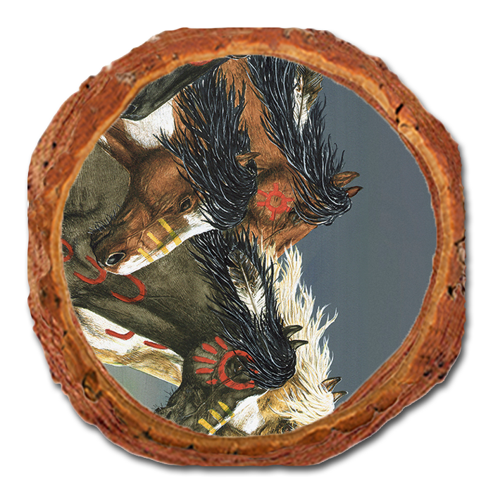 Coaster: Live Edge - Bartholet's Night Raid