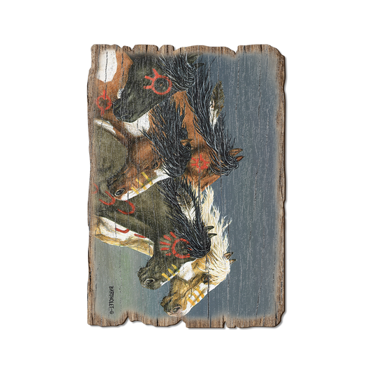 Greeting Card: Weathered Edge - Bartholet's Night Raid