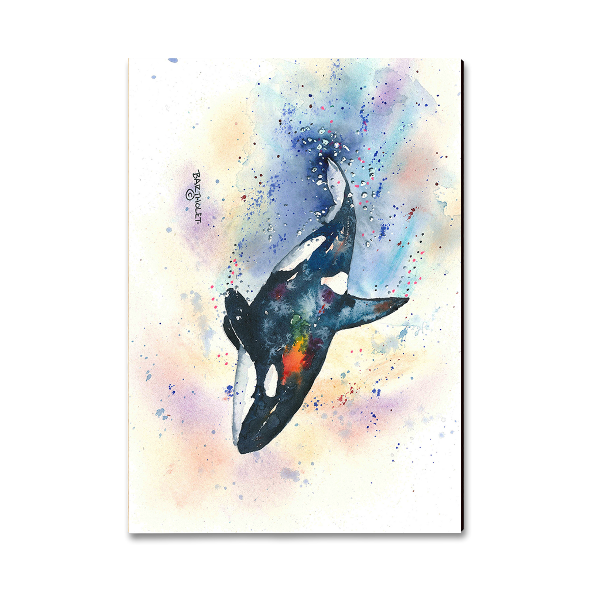 Greeting Card: Classic Edge - Bartholet's Orca