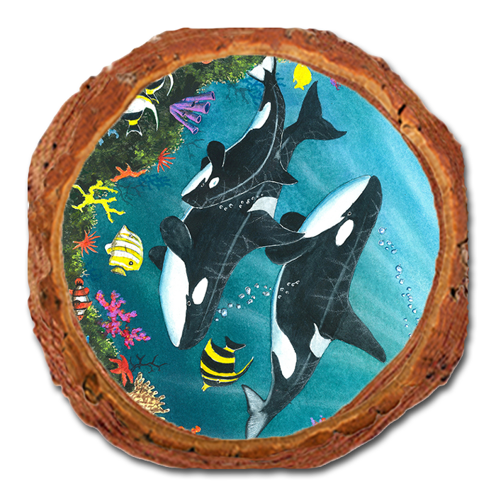 Coaster: Live Edge - Bartholet's Orca Joy
