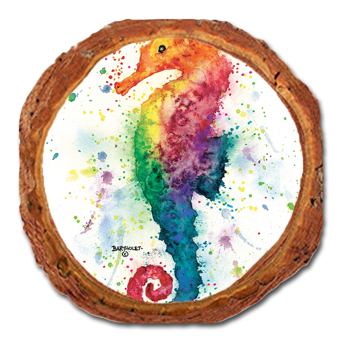 Coaster: Live Edge - Bartholet's One Seahorse