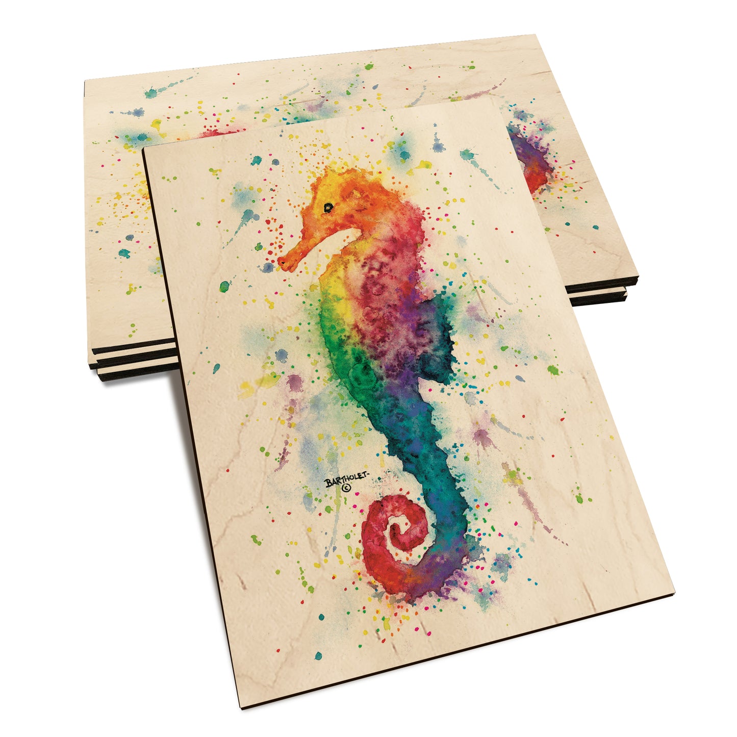 Bartholet's One Seahorse  - Classic Edge Classic Edge Postcard (5pk // $2.80ea)