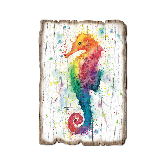 Greeting Card: Weathered Edge - Bartholet's One Seahorse (Pack of 5)