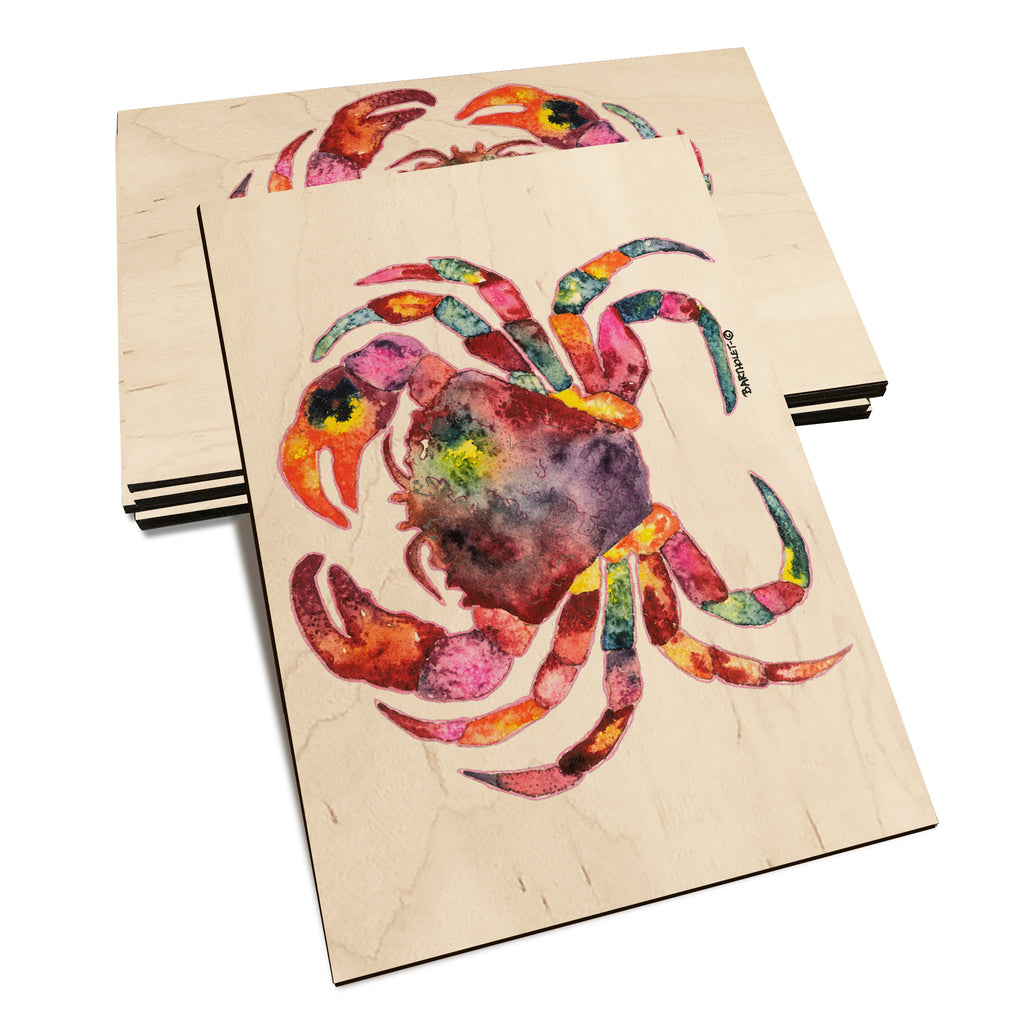 Bartholet's Rainbow Crab  - Classic Edge Classic Edge Postcard (5pk // $2.80ea)
