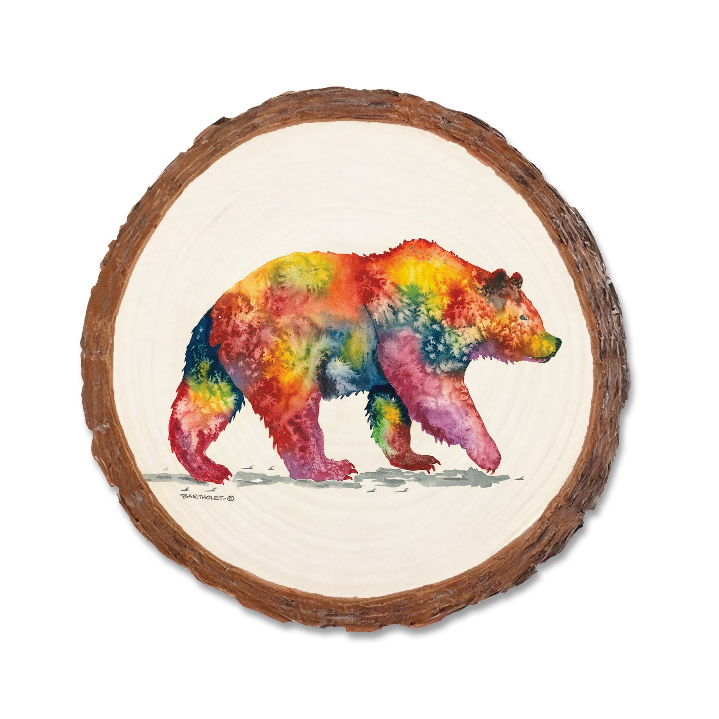 Bartholet's Rainbow Grizzly  - Live Edge