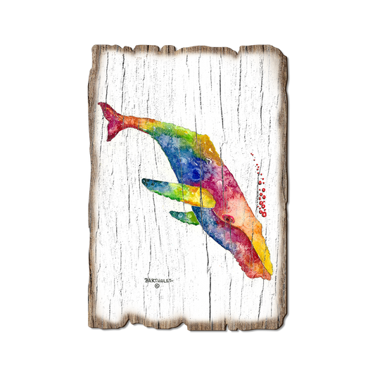 Greeting Card: Weathered Edge - Bartholet's Rainbow Humpback (Pack of 5)