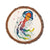 Bartholet's Rainbow Jellyfish  - Live Edge Live Edge Coaster (5pk // $2.80ea)