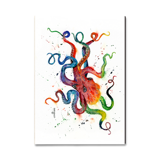 Magnet: Classic Edge - Bartholet's Rainbow Octopus