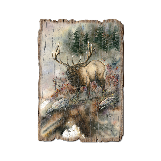 Greeting Card: Weathered Edge - Bartholet's Ridge Runner