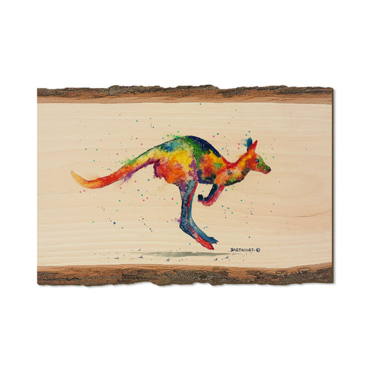 Bartholet's Rainbow Roo  - Live Edge Live Edge Postcard (5pk // $2.80ea)