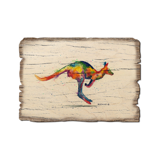 Bartholet's Rainbow Roo - Rustic Edge Postcards & Magnets Rustic Edge Postcard (5pk // $2.80ea)