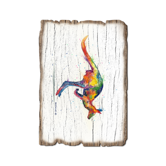 Greeting Card: Weathered Edge - Bartholet's Rainbow Roo (Pack of 5)