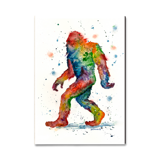 Magnet: Classic Edge - Bartholet's Rainbow Sasquatch