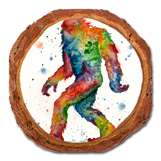 Coaster: Live Edge - Bartholet's Rainbow Sasquatch (Pack of 5)