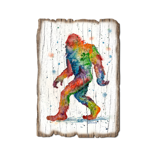 Greeting Card: Weathered Edge - Bartholet's Rainbow Sasquatch (Pack of 5)