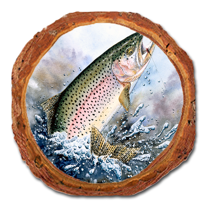 Coaster: Live Edge - Bartholet's Rainbow Trout