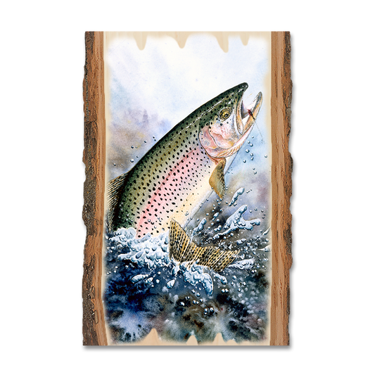 Greeting Card: Live Edge - Bartholet's Rainbow Trout