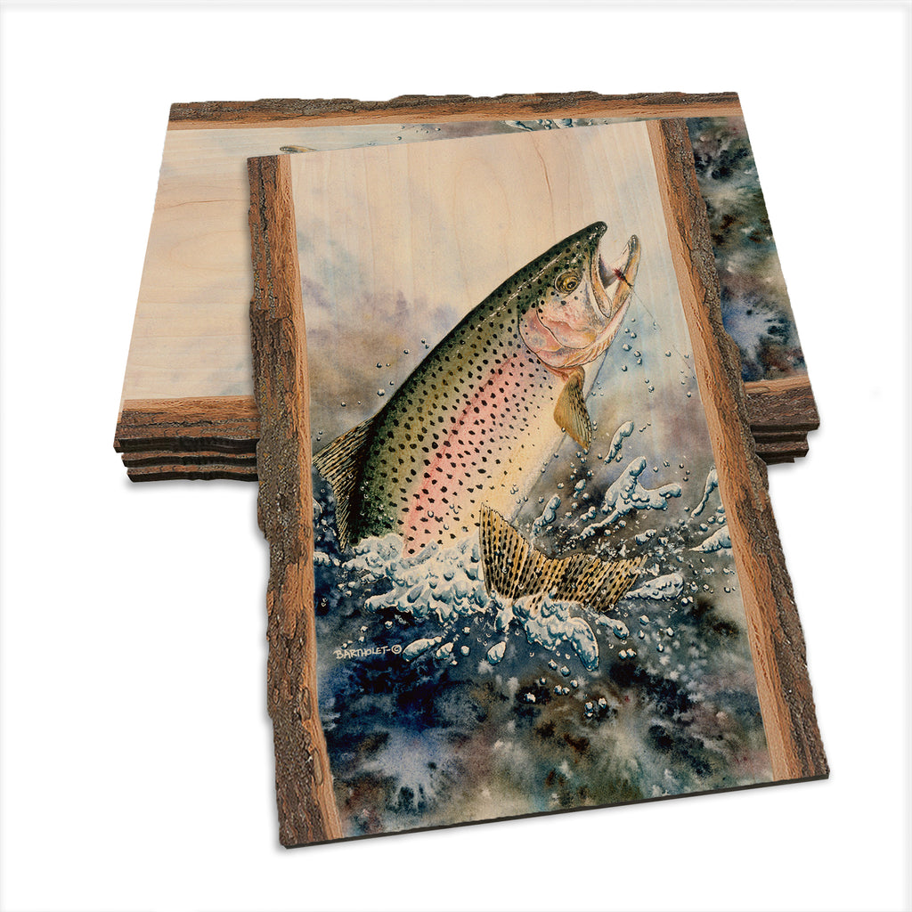 Bartholet's Rainbow Trout  - Live Edge Live Edge Postcard (5pk // $2.80ea)